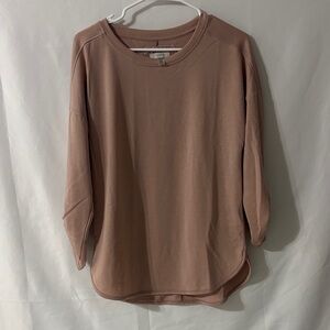 Cupio Women's Long Sleeve Top in Dusty Rose